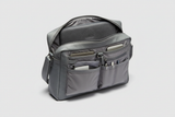 Modern Laptop Messenger Bag in Steel Horizon Grey – Laptop Compartment