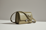 Everyday Mini Crossbody in Olive Dust, side angle view