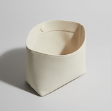 Scandinavian Mini Tote in Nordic Snow Cream – Interior View