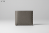 Minimal Card Wallet in Gray, front view