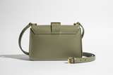 Soft Vintage Shoulder Bag in Sage Mist, back view