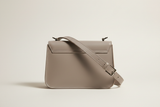 Soft Matte Shoulder Bag in Soft Stone, back view
