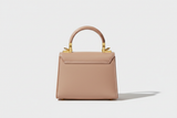 Luxury Mini Shoulder Bag in Rose Beige, back view