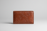 Executive Compact Wallet in Floral, front view