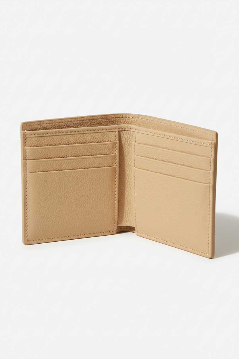 Vanilla Stone Beige — Open Card Slots